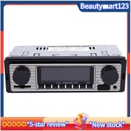 【BM】Bluetooth Vintage Car Radio MP3 Player Stereo USB AUX Classic Car Stereo Audio