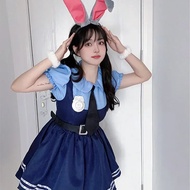 § Anime Zoota Judy Hopps Nick Wilde Cosplay Costume Adult Children Women Cartoon Maid Carnival