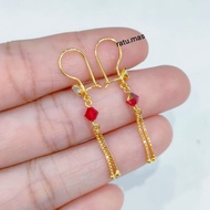 925 Silver Plated Gold Plated Adult Jurai Earrings