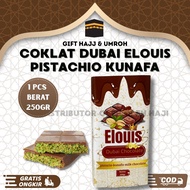 DUBAI CHOCOLATE 250 GRAM 1 PCS PISTACHIO KUNAFA DUBAI CHOCOLATE ELOUIS VIRAL DUBAI CHOCOLATE PREMIUM