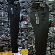 EF68UI DONZEN - Men's Formal Pants, Premium Material, Black Slimfit, Original Brand