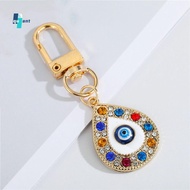 QUANTUMSKY Evil Eye Keychain Key Accessories Collection Jewelry Car Keyring Evil Eye Key Chain Bag P