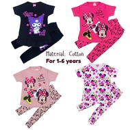 Set Baju Kanak Kanak Perempuan Baju Budak Perempuan Floral Baju Kanak Kanak Perempuan Kids Girl Baju