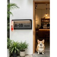 New 3D Customized Unit Sign Door Sign Tea Room Apartment Floor Unit Number Plate Welcome Door Unit N