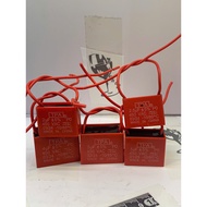 Red TPA capacitor 450VAC 2uf 2.5uf 3uf 4uf 5uf domestic product installed for tree fans and resident