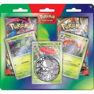 Pokemon TCG ME01 Mega Evolution Two pack blister Pokemon Card Game