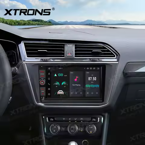 XTRONS 9" Android 14 Car Radio for Volkswagen T-Cross Pasaat TIGUAN Octa Core 4+64GB with Worldwide 