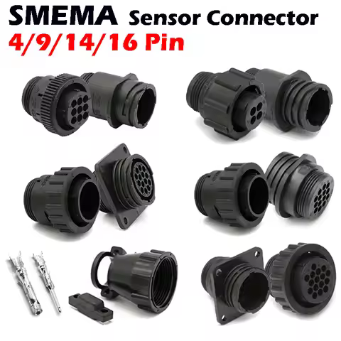 1/5/20Sets 4P/9P/14/16Pin AMP/TE Type SMEMA Auto Sensor Plug Socket SMT Connector 183079 182645 1829