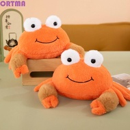 ORTMA Crab Plush Toys, Soft Fluffy Animal Crab Dolls, Novelty Collection Simulation Cartoon Sea Crab