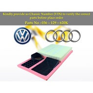 Audi Volkswagen - Polo Golf Jetta Vento - 1.4L 1.6L Air Filter 036-129-620