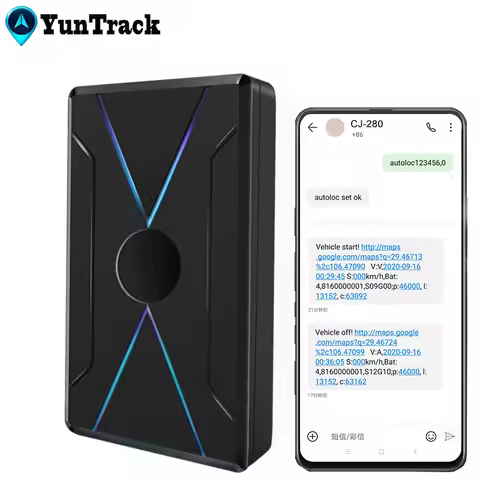 2G Car Magnet GPS tracker Listen Sound tracking Start stop location shock move SMS call alarm Real-t