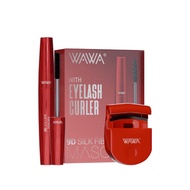 WAWA MASCARA WITH EYELASH CURLER