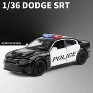 1/36 Dodge durango r Hellcat SRT hợp kim Mô hình xe thể thao kim loại đúc Đồ chơi mô phỏng bộ sưu tậ