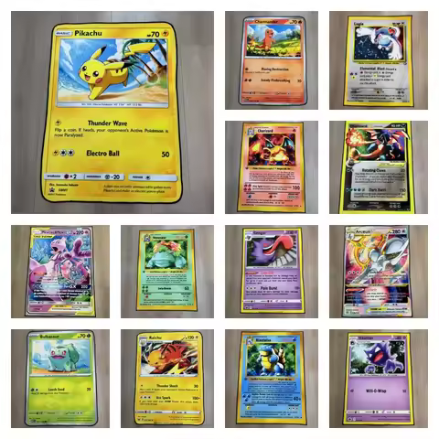 Pokemon Rug - Soft Game Room Carpet for Livingroom Kids Bedroom Anti-Slip Floor Mat with Many Design