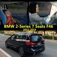 Magnet Car Window Sunshade for BMW 2-Series 7 Seats F46 2015-2019 Car Curtains Anti-Mosquito Car Sun