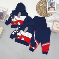 Sweatshirt set Mickey Lion King HM budak lelaki perempuan 6m to 5y