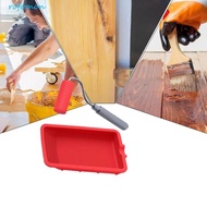 ROFOMON Silicone Paint Roller, Mini Size Soft Silicone Painting Decorating Kit, 1-7/8 Inch 48Mm Roll