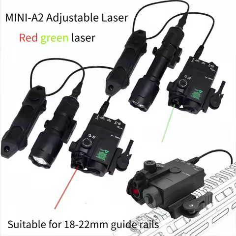 Mini Nylon Red Dot Green Laser Indicator 2.5mm For Airguns AR15 AR10 M4 M16 20mm Rail Airsoft AR15 A