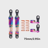 2 Chiếc Nhôm Lớn Cấu Tạo Dầu Đầy Chấn Động Cho 1/10 RC Xe Bánh Xích LCG Cheater Giàn SCX10 TRX4 Capr