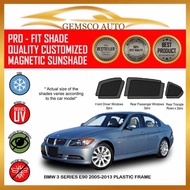 BMW 3 Series 5th Gen 2005-2013 (E90) (6 / 7pcs) Car Sunshade