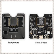 [kjyxgsncsjxsm] 1 Piece ESP8266 Test Rack Module Programmer PCB Support ESP-01 01S 12 ESP32-C3-12F M