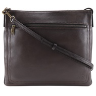 二手LOUIS VUITTONSac Plat Utah 單肩包，M92073，咖啡色小牛皮，西班牙製造，2004 年，棕色，LM0024，斜挎拉鍊，男款