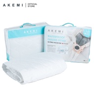 Akemi Sleep Essential WaterProof Quilt Fitted Mattress Protector (S. Single/ Single/ Queen/ King)