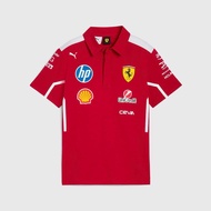 Scuderia Ferrari F1 2025 Team Polo | RBN Racing Merchandise
