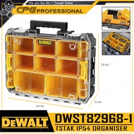 DEWALT กล่อง กล่องเครื่องมือ ใส่อุปกรณ์ 10 ช่อง TSTAK รุ่น DWST82968-1