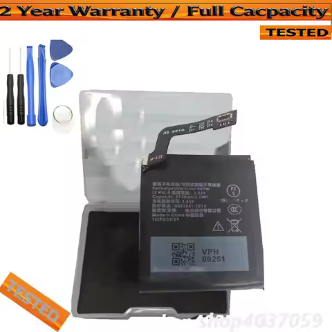 for TicWatch Pro 3 battery SP492929SI GPS Wear OS Smartwatch 3.88V 577mAh WH11013 SP492929SI Replace