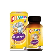 Champs Multivitamin Lysine Chewable Tablet ( 100's) pineapple