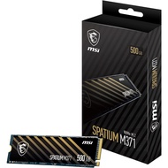 MSI SPATIUM M371 NVMe M.2 500GB PCIe 3x4 NVMe M.2 Internal SSD 2200MB/s Read & 1150MB/s