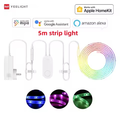 Yeelight Smart Light Strip 1S Plus 2 Meter long(YLDD05YL) LED RGB Colorful WiFi Remote Control with 