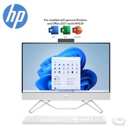 HP 27-Cb1002d 27'' FHD All-In-One Desktop PC Starry White ( I5-1235U, 8GB, 1TB SSD, Iris Xe, W11, HS