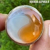Agate Ring Yinnatural YANG Agate Stone (Natural Original)