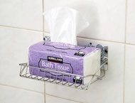 免鑽孔不鏽鋼浴室置物架 衛生紙架 瓶罐架 無痕貼片置物架 萬用架