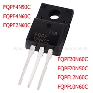 10PCS FQPF4N90C FQPF4N60C FQPF2N60C FQPF20N60C FQPF20N50 FQPF12N60C FQPF10N60C   TO-220 new MOS FET 