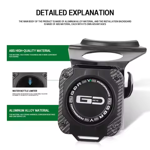 For C400GT Motorcycle 2019-2025 C400 GT Special Bracket With Stand Water Cup Holder Beverage Water D