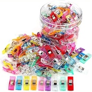 Small Colorful Patchwork Pegs – 100 Pieces | Creative Sewing, Overlock, Hemming