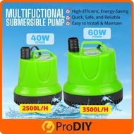 40W / 60W Submersible Water Pump Hydroponic Aquarium Fish Tank 3C ( FS2500 / FS3500 )
