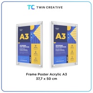 Acrylic Poster Display Frame Acrylic A3 - Acrylic Poster A3