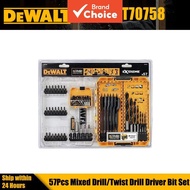 Multiple Sets DEWALT Assorted Drill Accessories With Storage Container