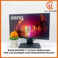 BENQ GW2480-T 24 INCH IPS FHD LED BACKLIT USED REFURBISHED MONITOR