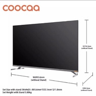 Coocaa Led Tv Smart Android 9.0 40S6G (Pengganti 40S5G) - Coocaa