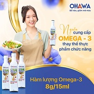 (Thùng 6 chai) - Dầu hạt lanh ép lạnh bền nhiệt OHAWA - Nhập khẩu Canada - Giàu Omega 3 - Hữu cơ - L