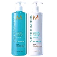 Moroccanoil Hydrating Shampoo/Conditioner 500ml   แชมพู ครีมนวดผม สำหรับผมแห้ง และ ขาดน้ำ