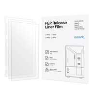 ELEGOO 3 PCS FEP Release Liner Film for ELEGOO Mars 4, Mars 5, Mars 5 Ultra Resin 3D Printer, 206mm*