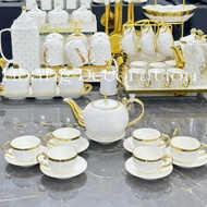 6-Cup Tea Cup Set, Tea Cup Set with Gift Box
