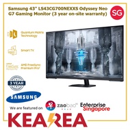 Samsung 43" Odyssey Neo G7 G70NC UHD 144Hz Gaming Monitor LS43CG700NEXXS (3 year on-site warranty)