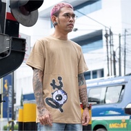 Lasting T-Shirt Side Beige Distro T-Shirt Lasting Cloth Shirt/